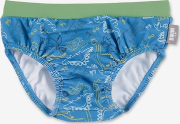 STERNTALER Swim Trunks 'Dino' in Blue: front