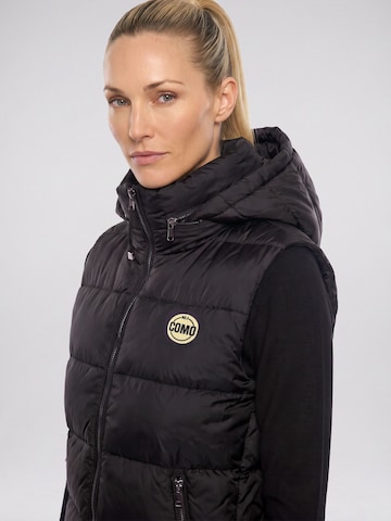 Gilet 'Arezo' No. 1 Como en noir