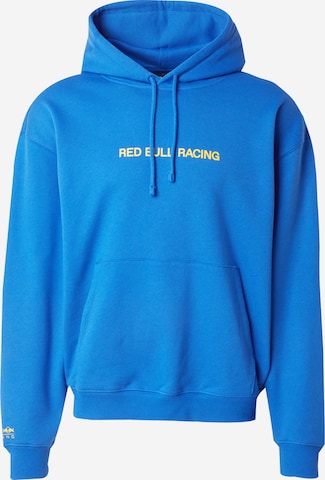 Red Bull Racing x Pepe Jeans Sweatshirt 'BREAKING RECORDS' in Blue: front