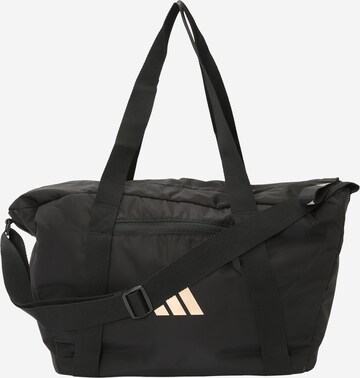 ADIDAS PERFORMANCE - Bolsa de deporte en negro: frente