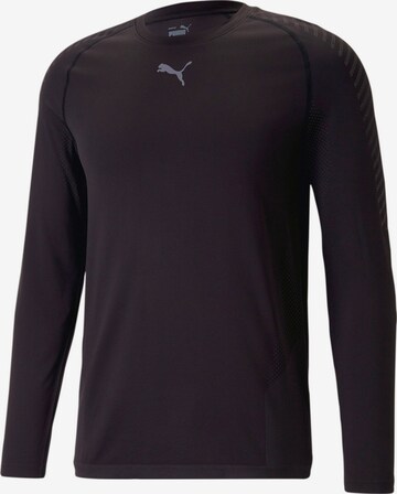 PUMA Sportshirt in Schwarz: predná strana