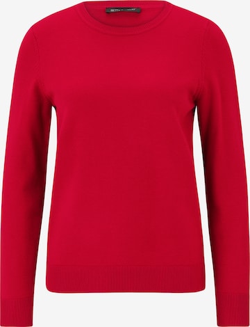 Pull-over Betty Barclay en rouge : devant