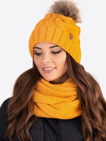 Bonnet '7014 Set' Vivisence en jaune