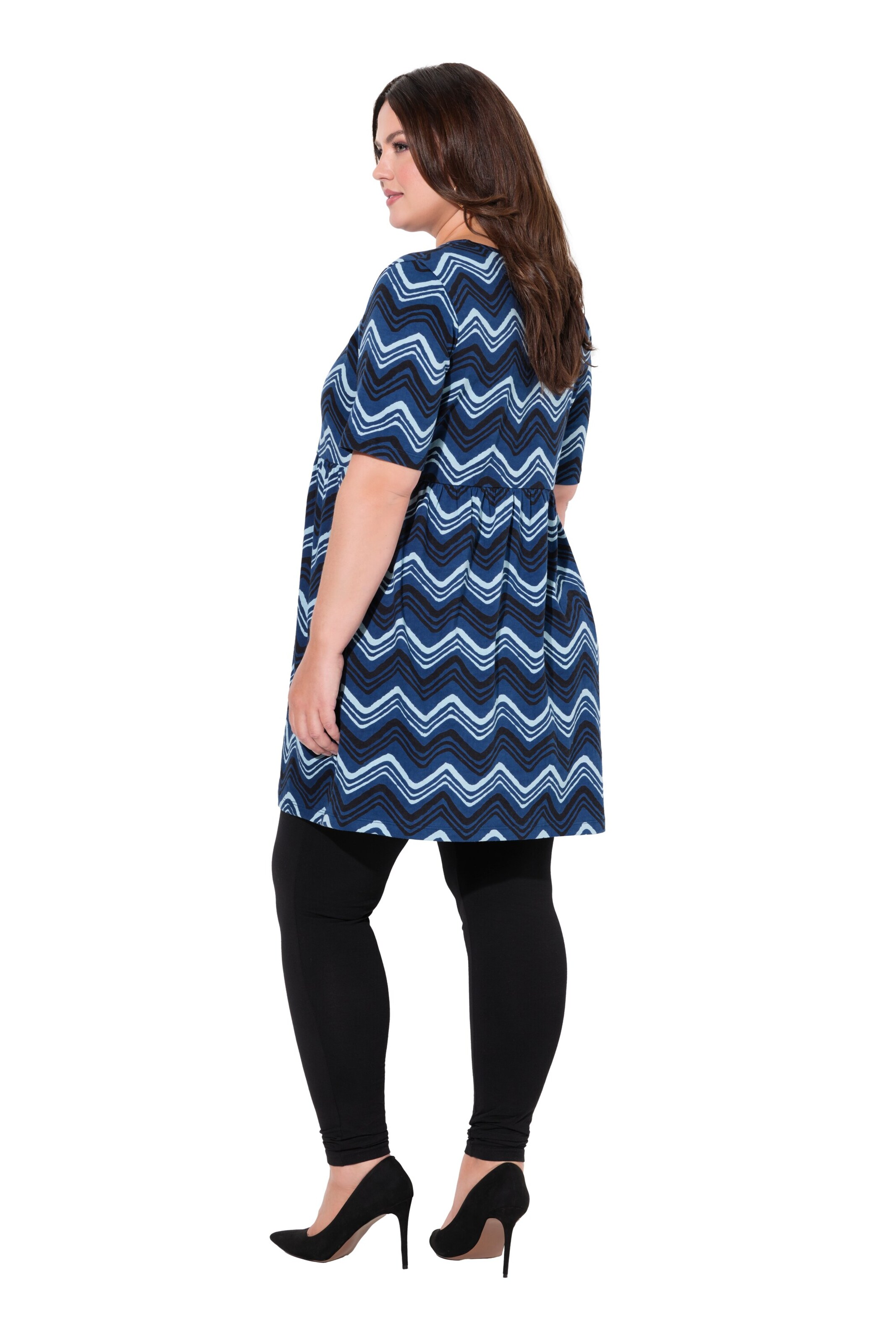 Ulla Popken Shirt in Zwart