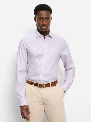 OLYMP Slim fit Overhemd 'Level 5' in Roze: voorkant