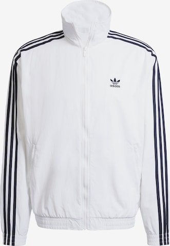 Veste mi-saison 'Adicolor Firebird' ADIDAS ORIGINALS en blanc : devant