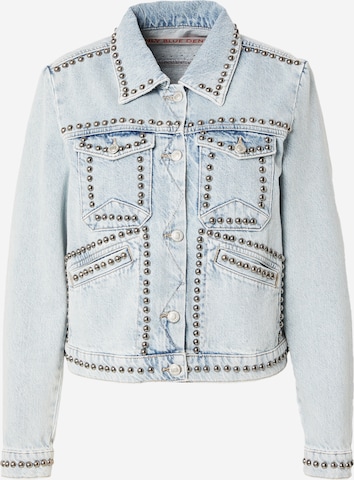 Veste mi-saison 'ZAYNE' ONLY en bleu : devant