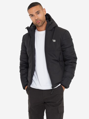 Threadbare Jacke 'Gannon' in Schwarz: Vorderseite