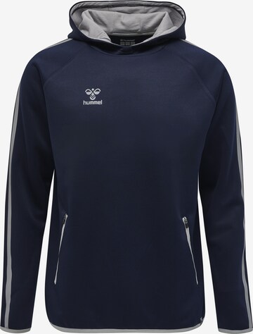 Hummel Athletic Sweatshirt in Blue: front