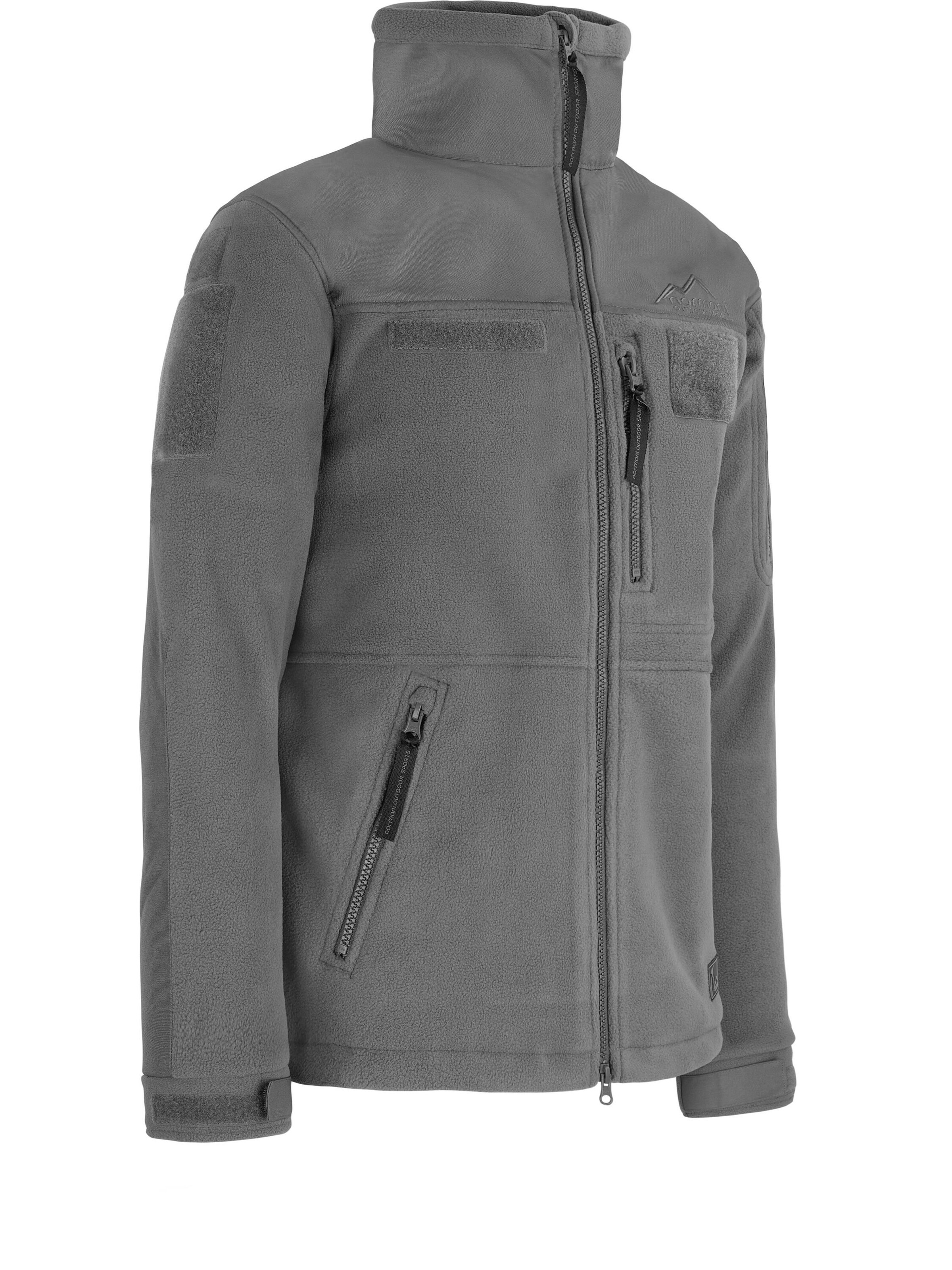 normani Funktionsfleecejacke 'Tilrem' in Grau