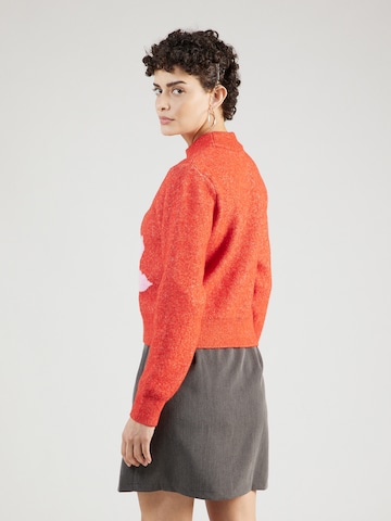 Monki Sweater in Red