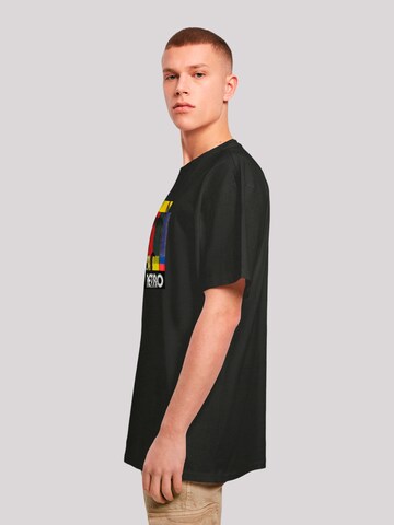 F4NT4STIC Shirt 'Heroes of Childhood Tao Tao Cassette' in Black