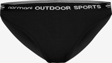 normani Athletic Underwear ' Mildura ' in Black: front