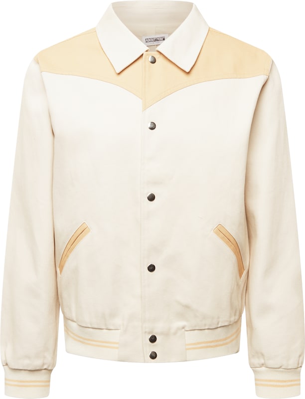 ABOUT YOU Limited Jacke 'Kian' by Nic Kaufmann in Beige ABOUT YOU Limited Jacke 'Kian' by Nic Kaufmann in Beige