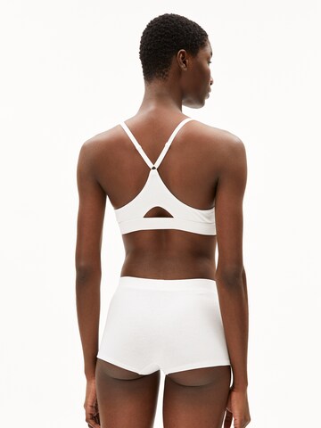 ARMEDANGELS Bustier BH ' TOVAA RIB ' in Wit
