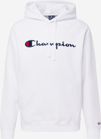 Champion Authentic Athletic Apparel Sweatshirt in White: front