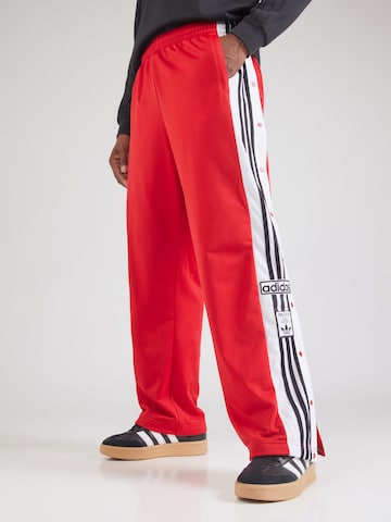 ADIDAS ORIGINALS Loosefit Byxa 'ADIBREAK' i röd: framsida