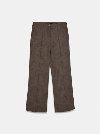 Dilvin Pantalon en 36 en moka, Vue avec produit