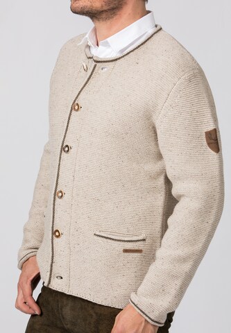 STOCKERPOINT Knitted Janker 'Amaro' in Beige