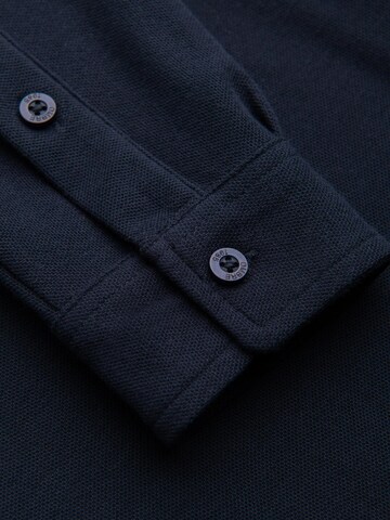 Coupe regular Chemise Ombre en bleu