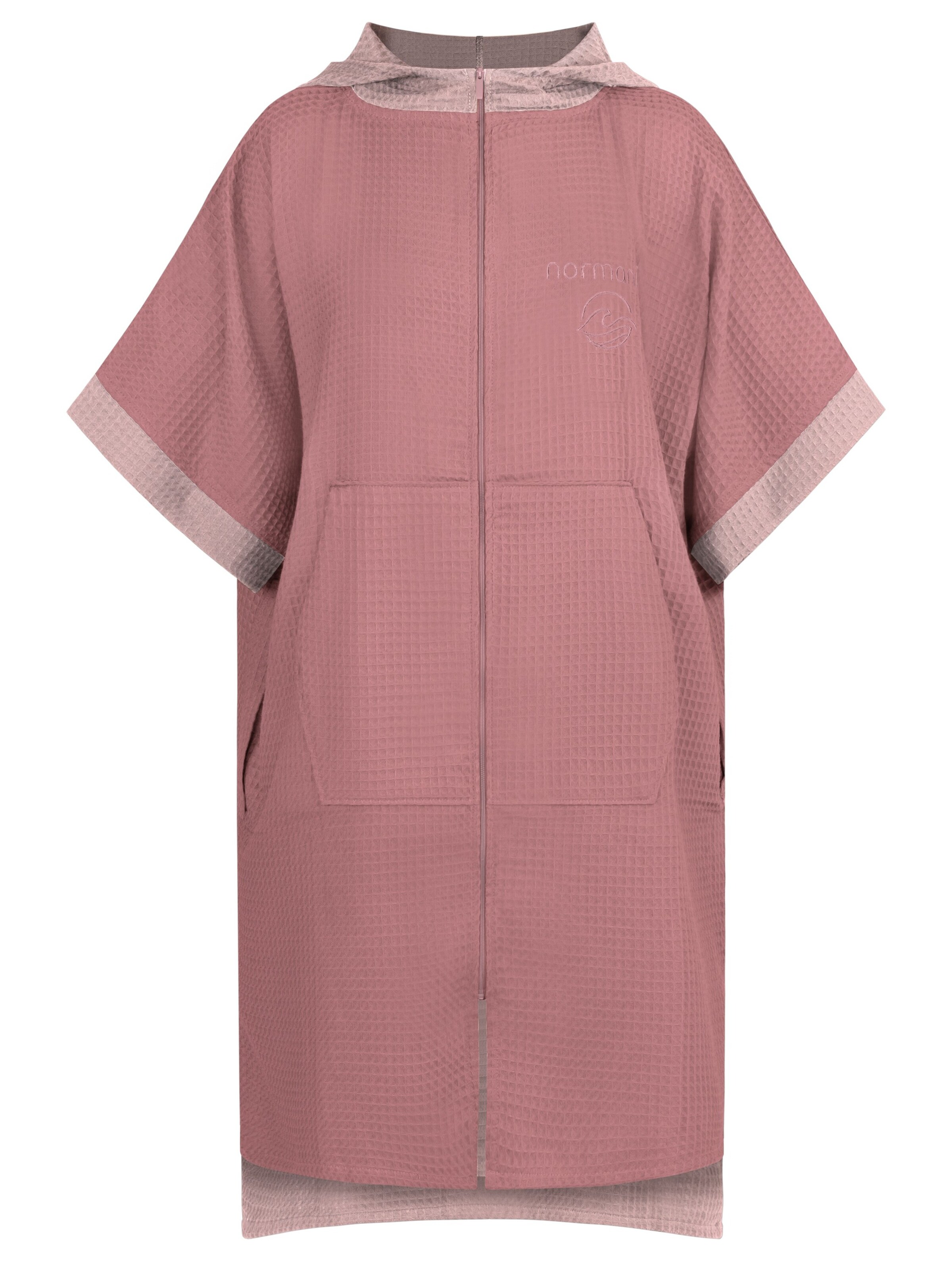 normani Badjas lang  in Roze: voorkant