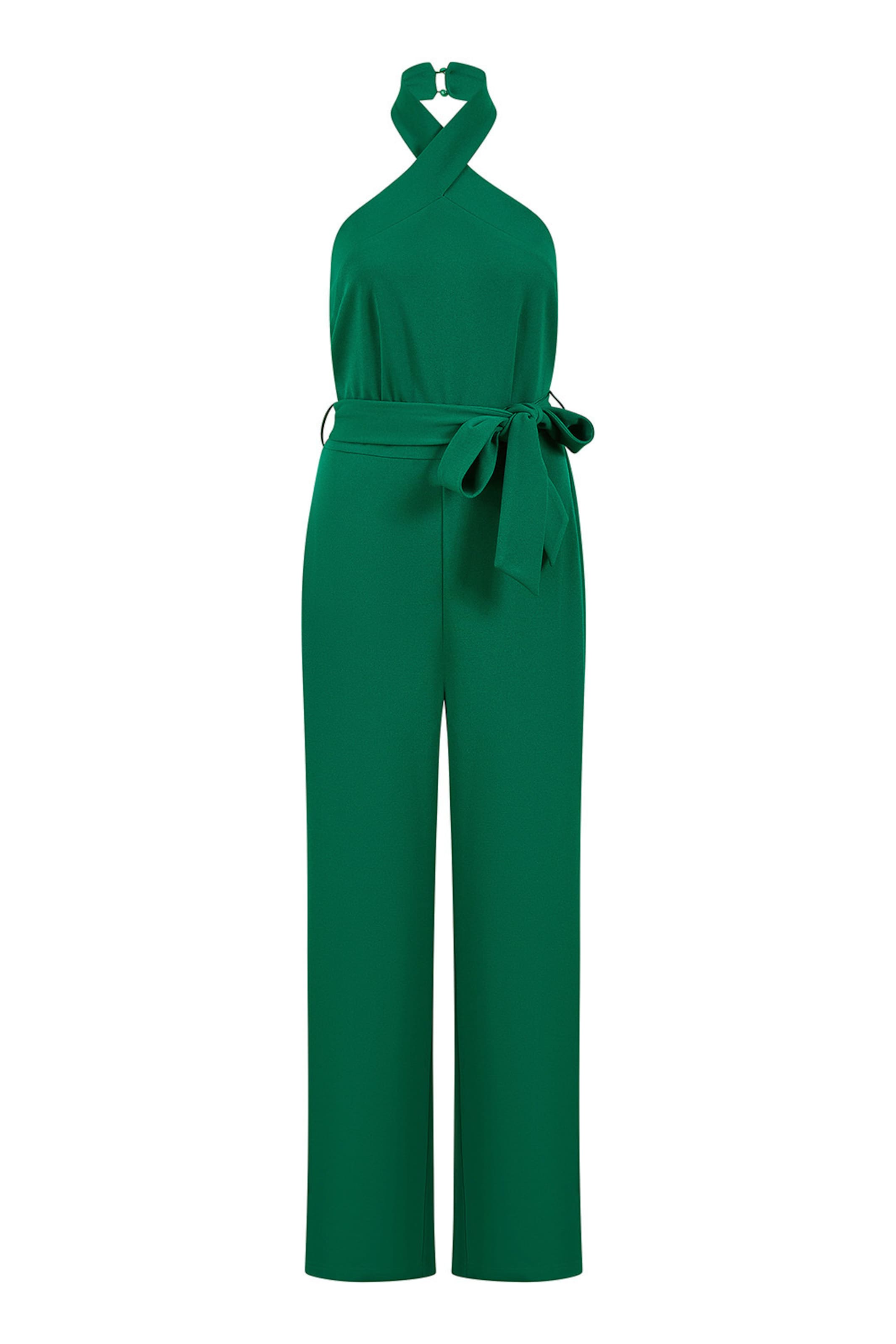 Mela London Jumpsuit i grøn: forside