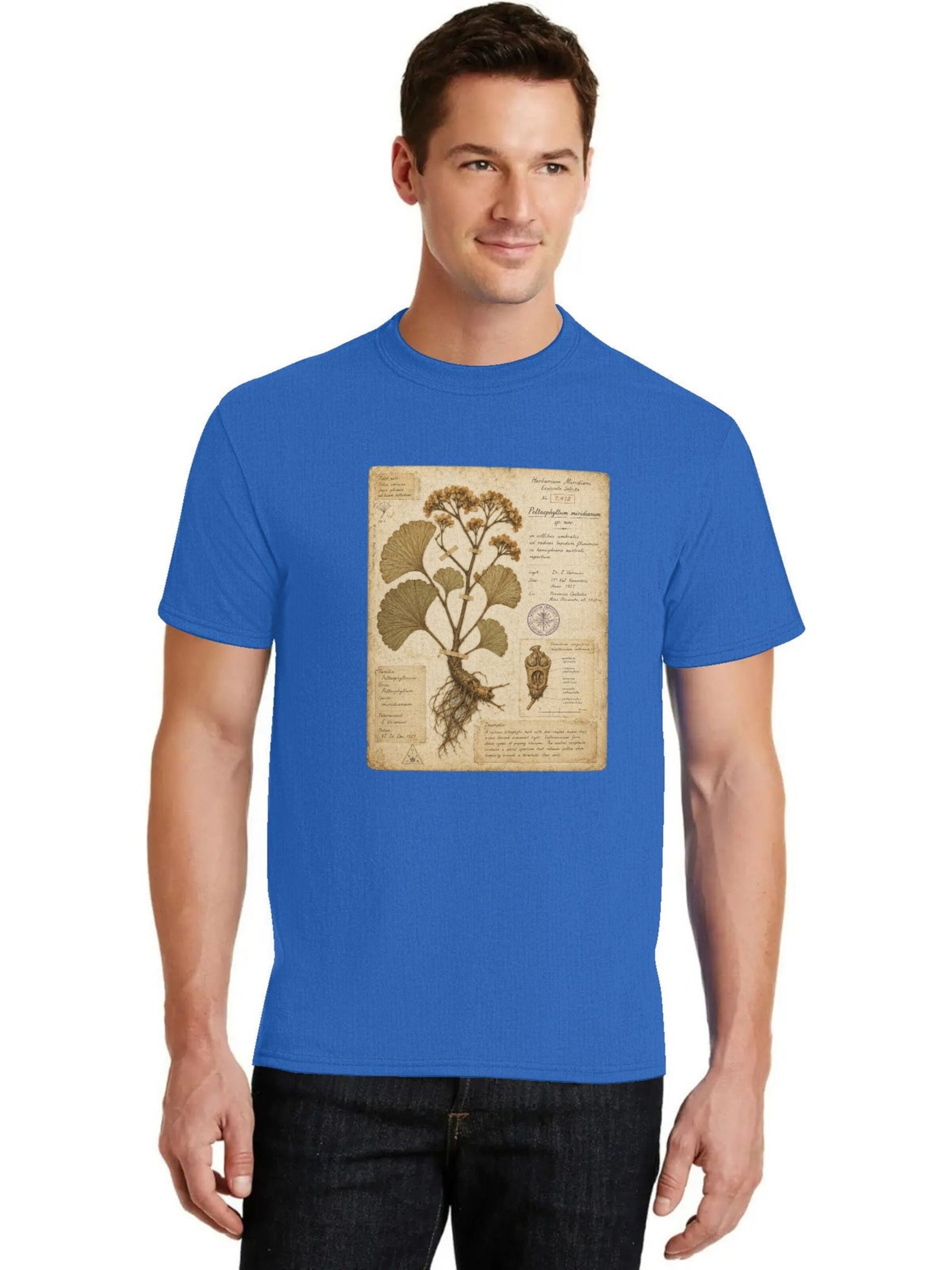 HUSKSWARE Shirt‌‌‌‌‌‌ in Blau: Vorderseite