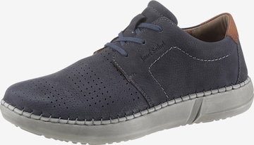 JOSEF SEIBEL Lace-Up Shoes in Blue: front