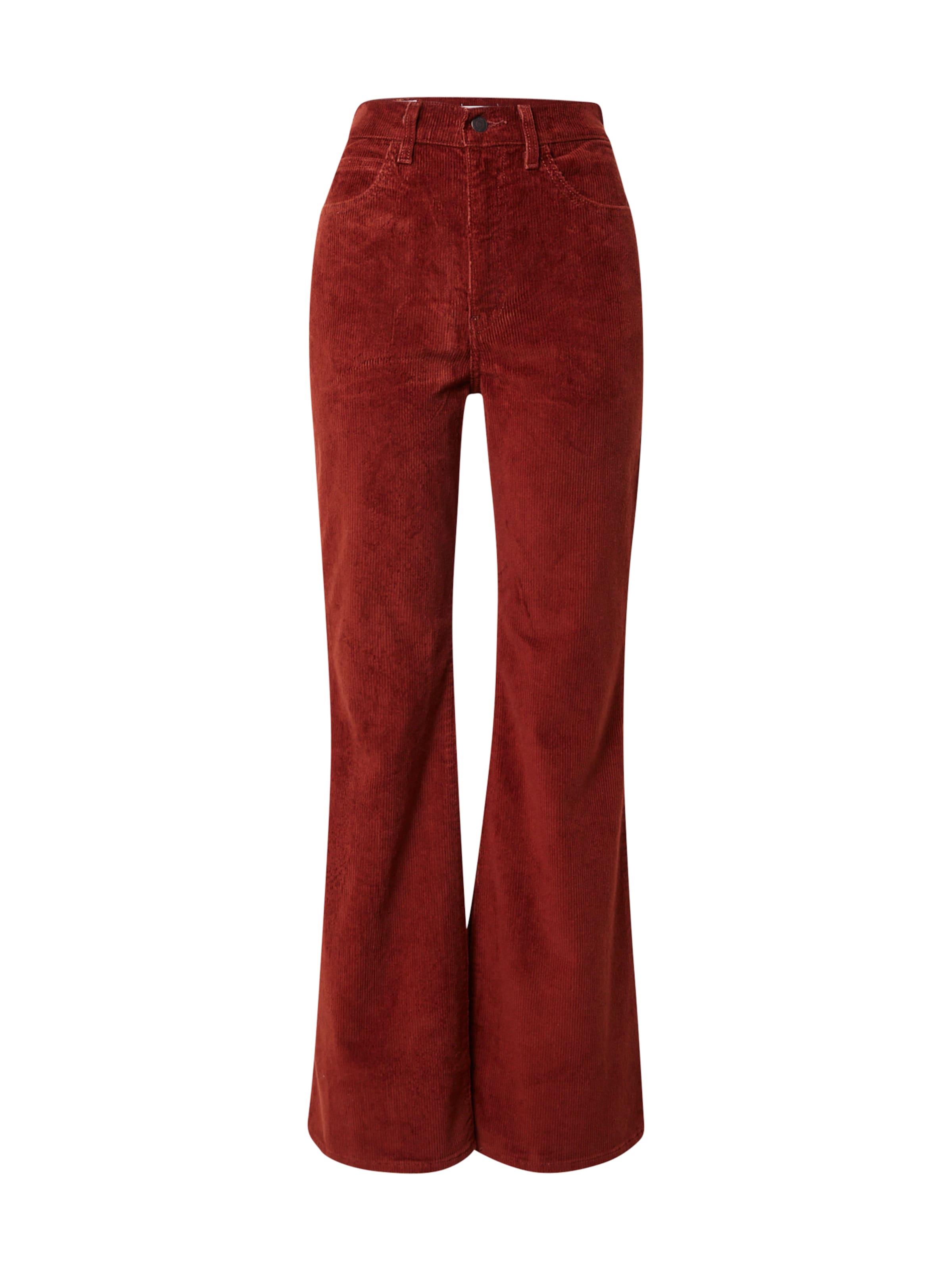 LEVI'S ® Slimfit Farkut '70s High Flare' värissä punainen: etupuoli