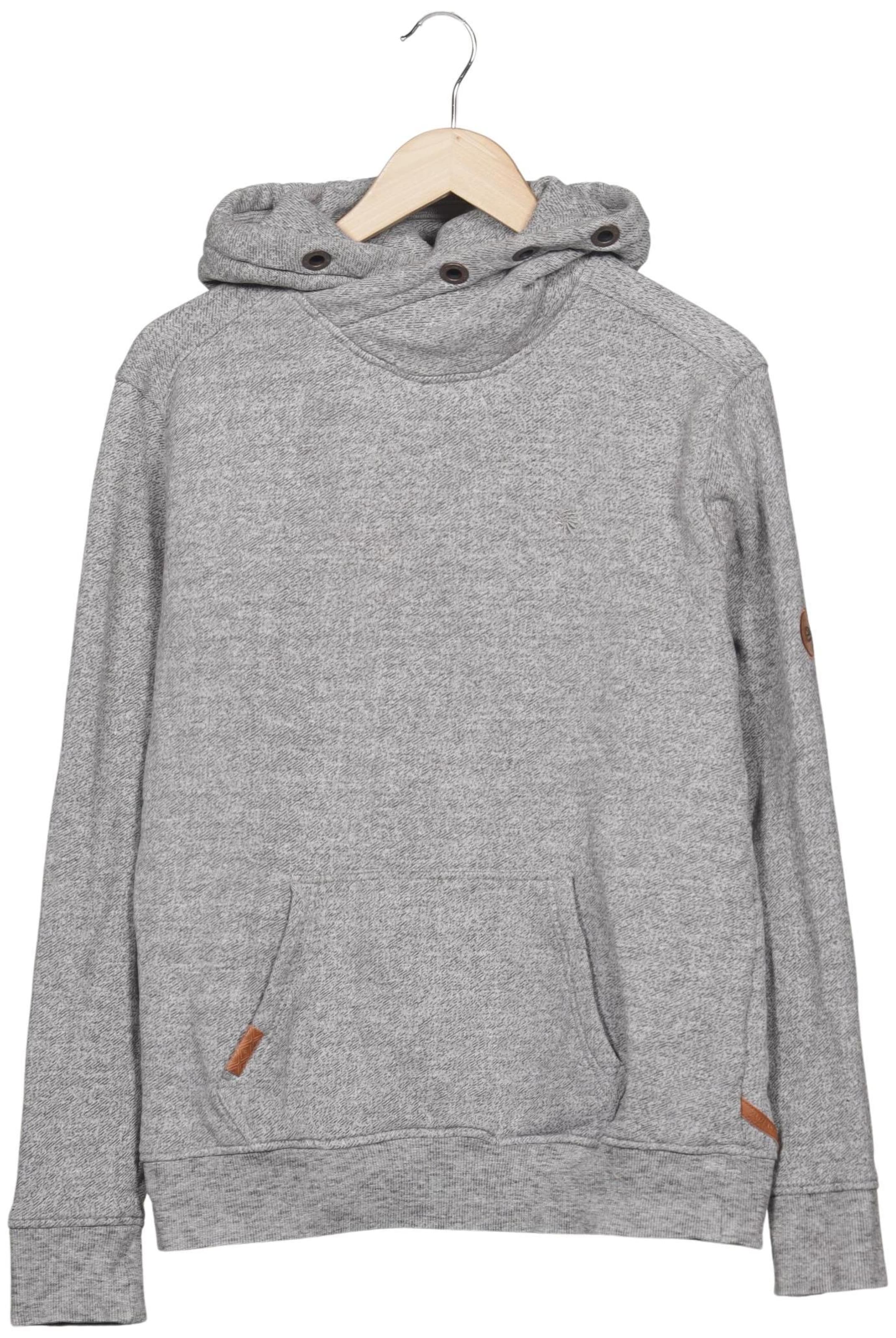 alife & kickin Sweatshirt & Zip-Up Hoodie in M in Grey: front