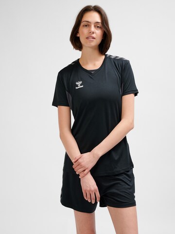 Hummel Funktionsbluse 'Authentic' i sort: forside