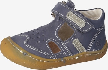 Pepino Flats in Blue: front