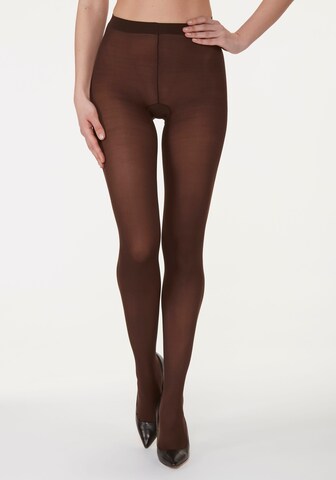 VIVANCE Feinstrumpfhose in Braun: Vorderseite