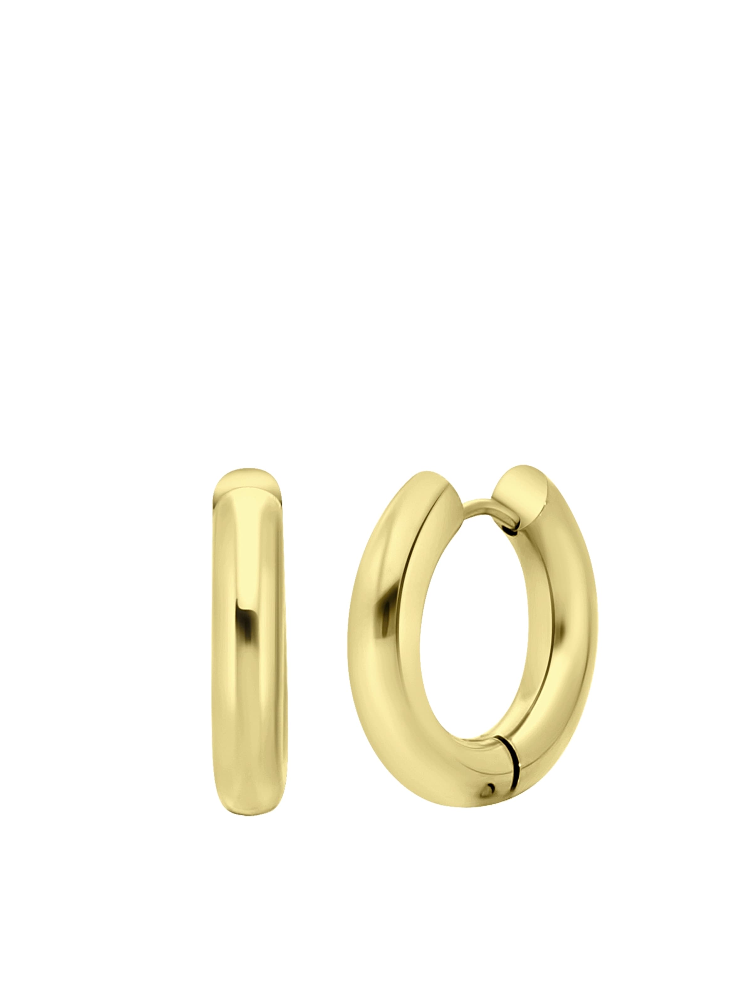 Lucardi Oorbellen in Goud: voorkant