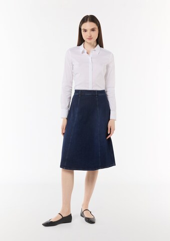 COMMA Rok in Blauw: voorkant