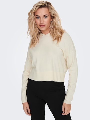 Pull-over 'LELY' ONLY en blanc