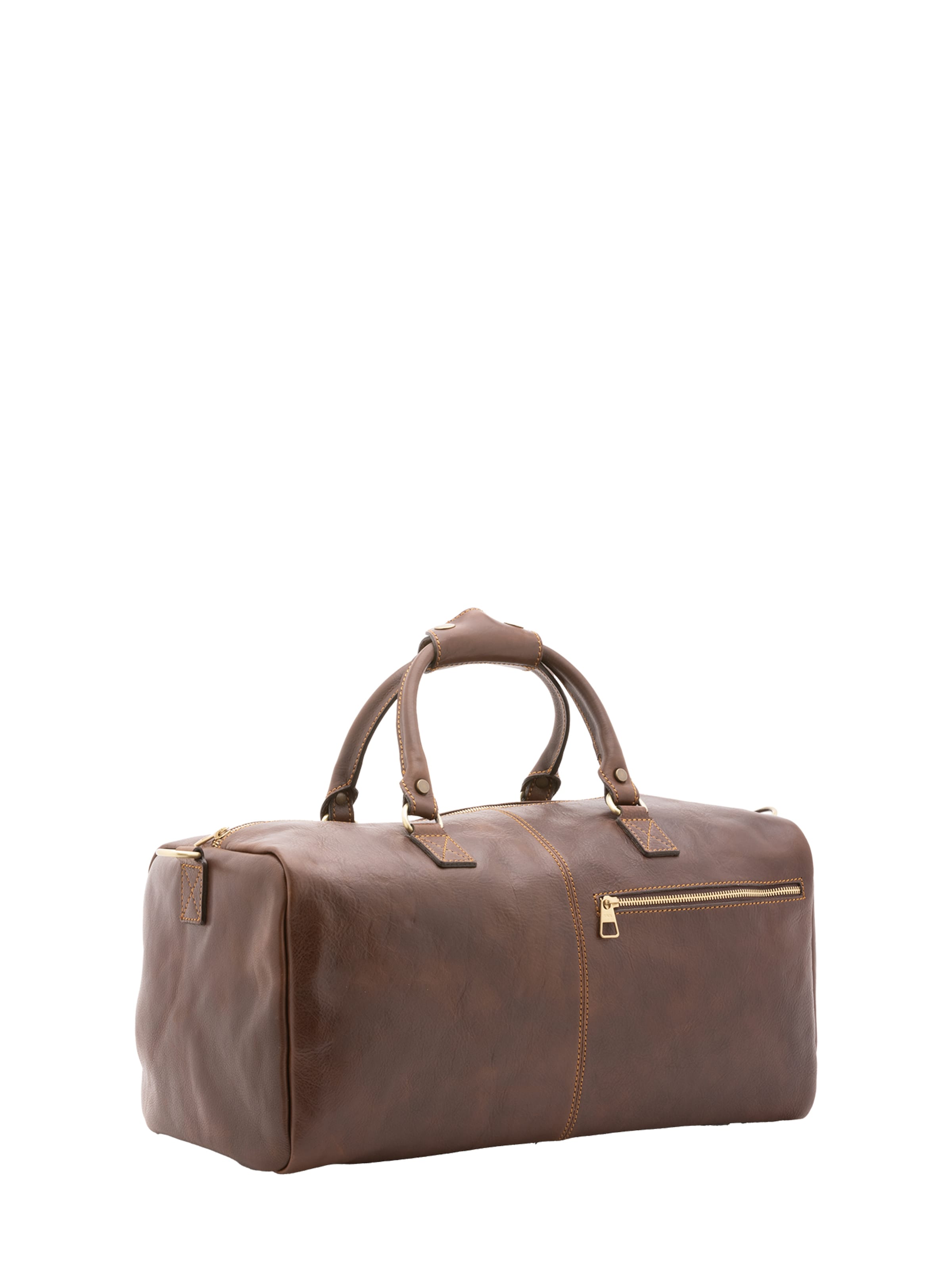 Viola Castellani Travel Bag in Brown: front