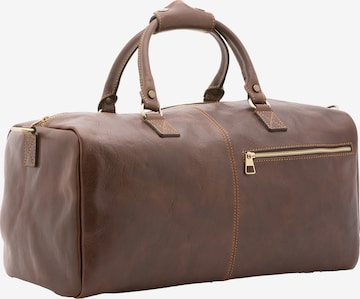 Viola Castellani Travel Bag in Brown: front