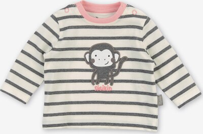 SIGIKID Shirt in Basalt grey / Light pink / White, Item view