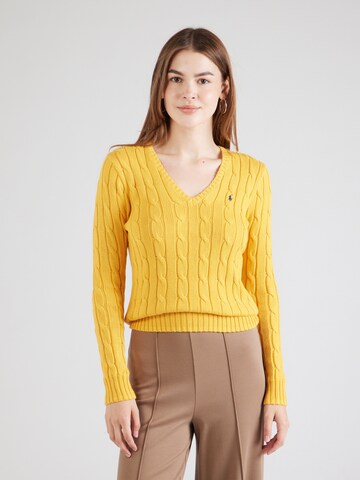 Polo Ralph Lauren Sweater 'KIMBERLY' in Yellow: front
