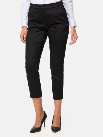 Regular Pantaloni 'Luna' de la Orsay pe negru: față