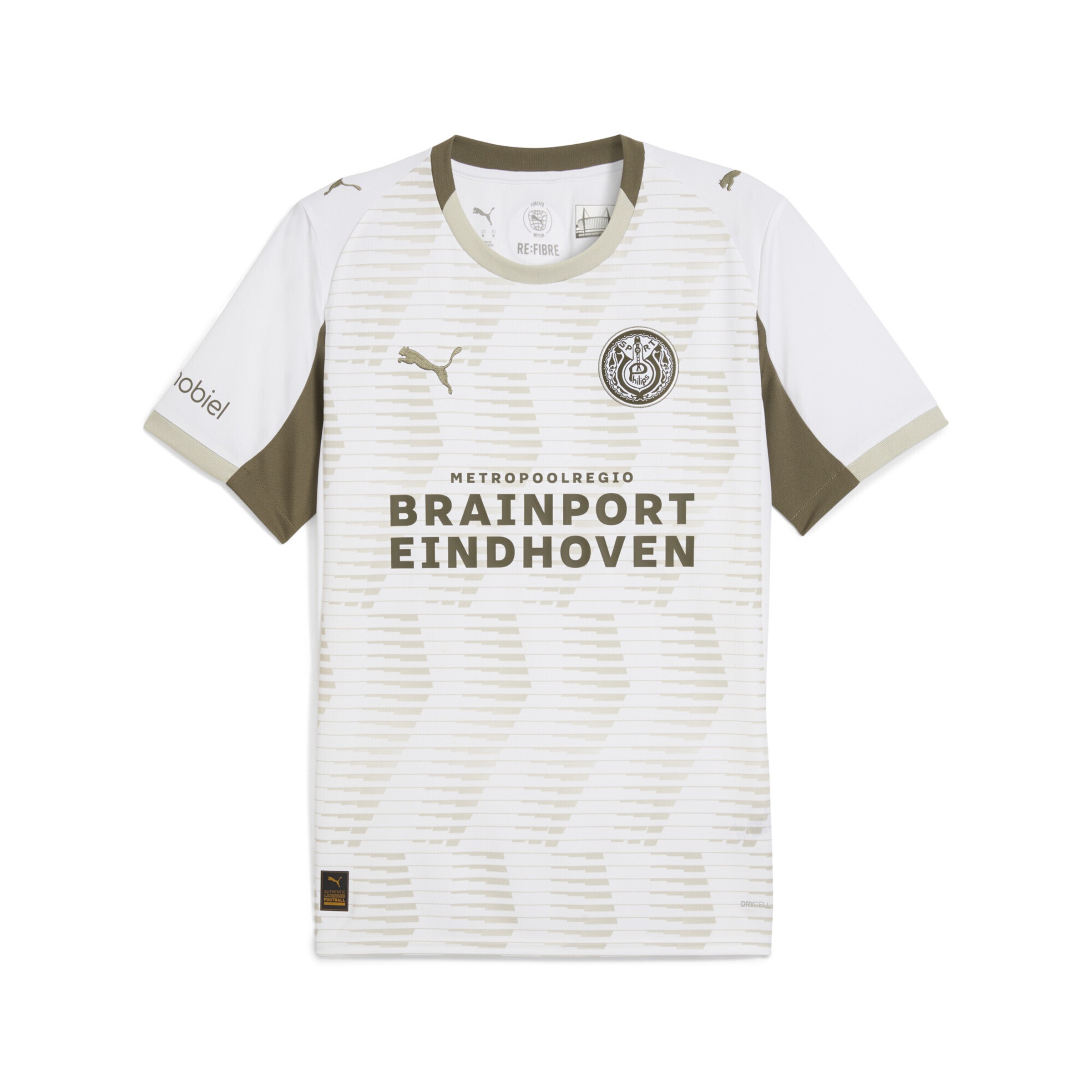 PUMA Tricot 'PSV Eindhoven 25/26' in Wit: voorkant