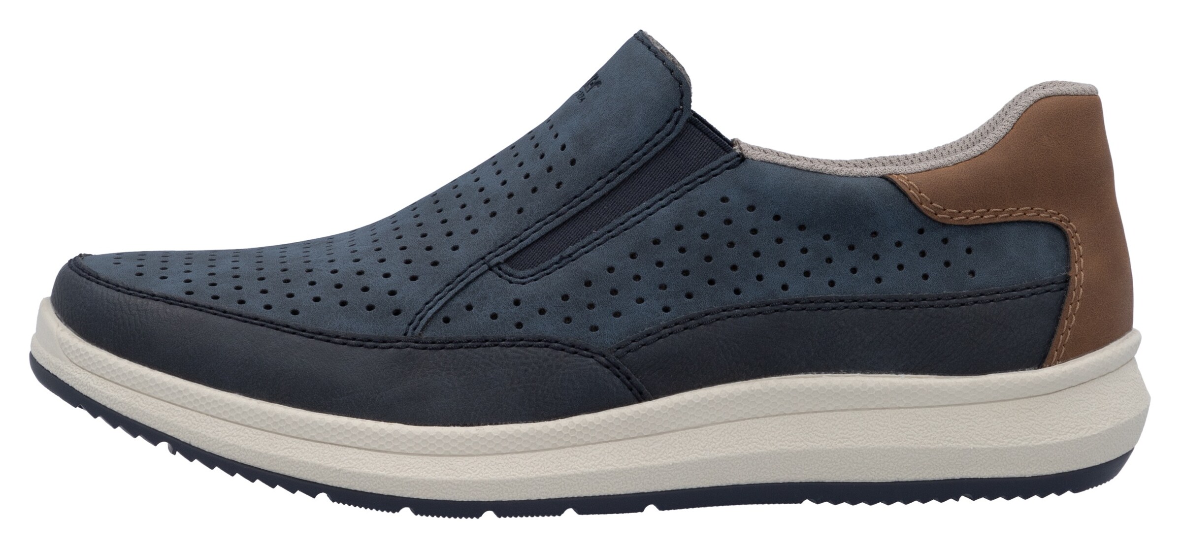 Slip on Rieker en bleu