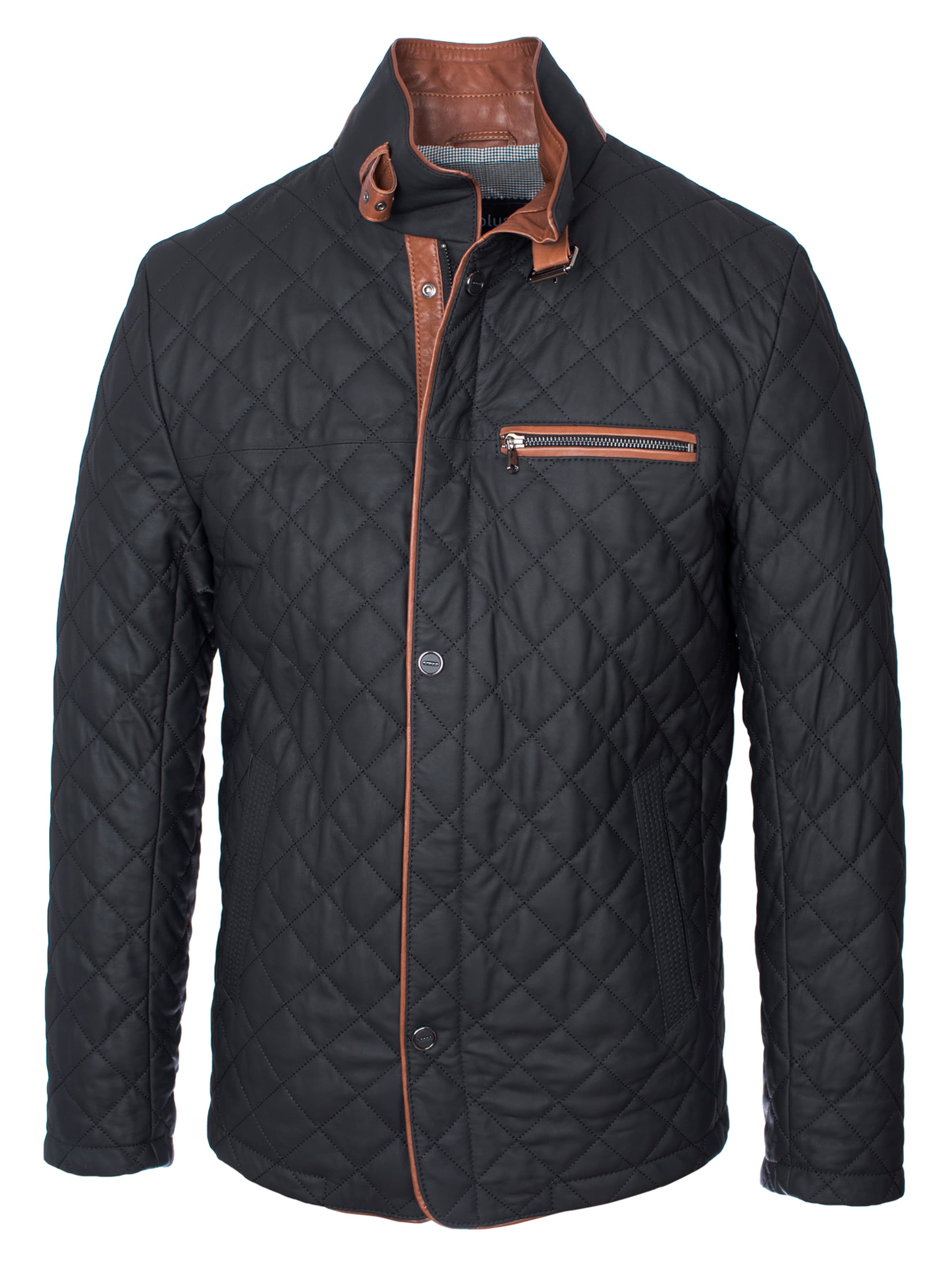 LOLUS Jacke 'Leno' in Schwarz: Vorderseite