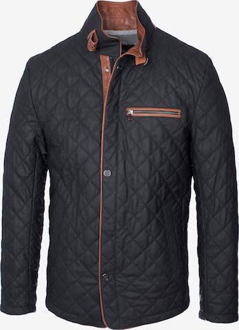 Veste mi-saison 'Leno' LOLUS en noir : devant