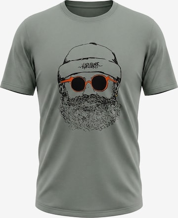 karlskopf Shirt 'HIPSTER' in Grijs: voorkant