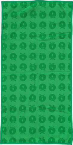 Småfolk Shower Towel 'Apfel' in Green: front