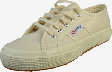 SUPERGA Sneakers laag '2750 Linen Low Top' in Beige: voorkant