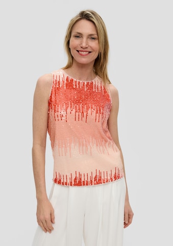 s.Oliver BLACK LABEL - Top en rosa: frente
