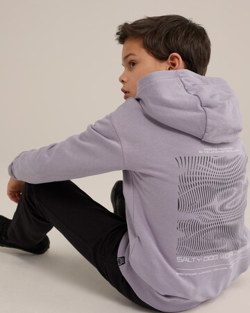 WE Fashion Свитшот в Лиловый